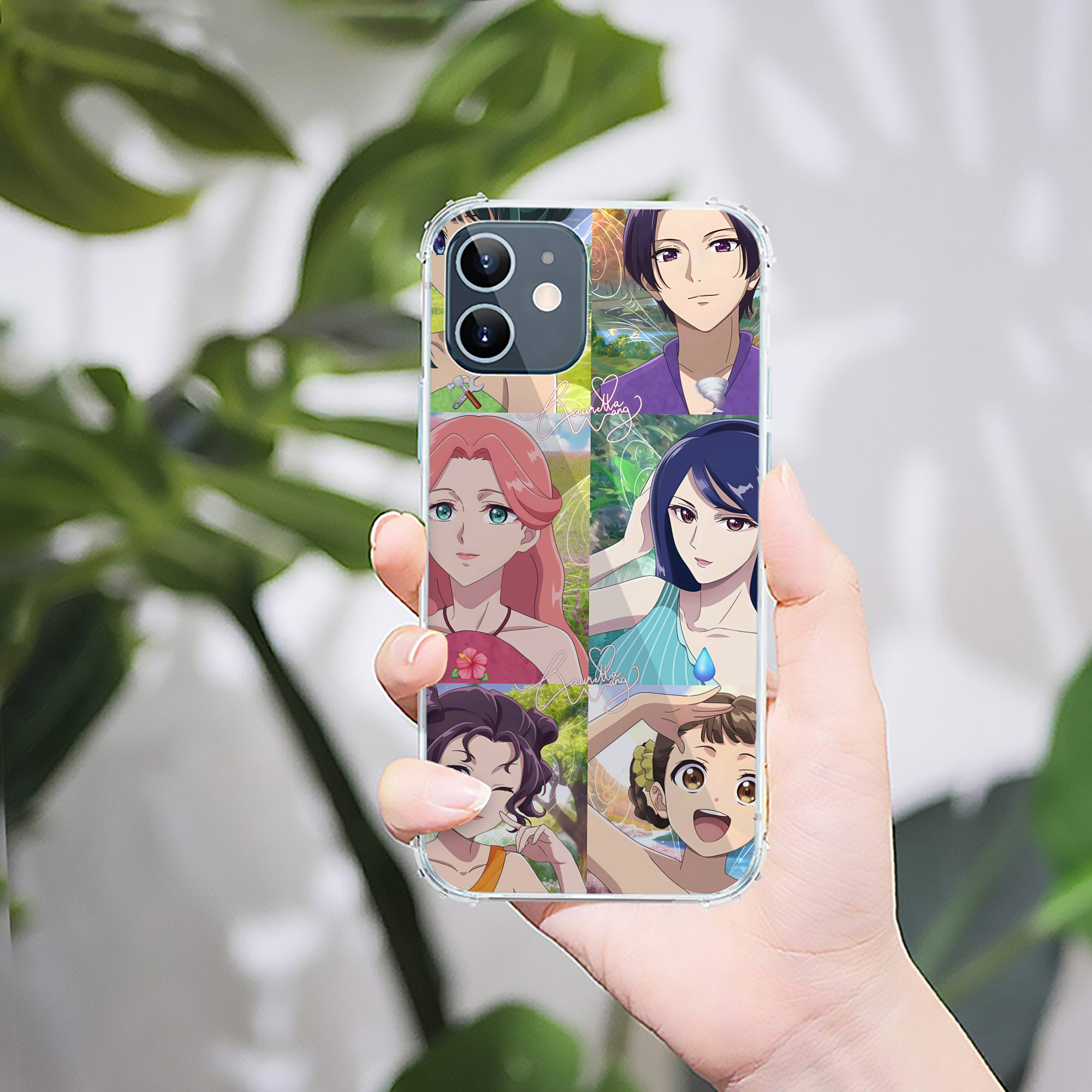 （画像用） 薬屋のひとりごと The Apothecary Diaries 【iPhone 12シリーズ対応】透明スマホケース（クリアソフトケース）